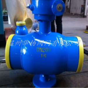 Q367F蝸輪全焊接球閥