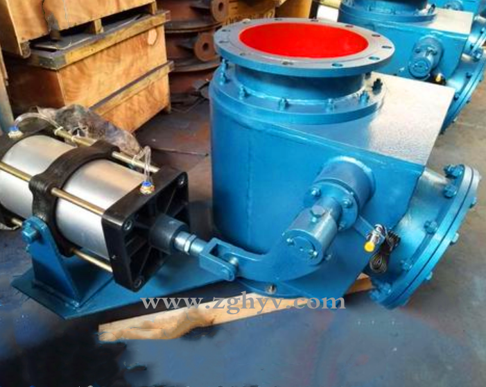 氣動(dòng)偏置鐘閥