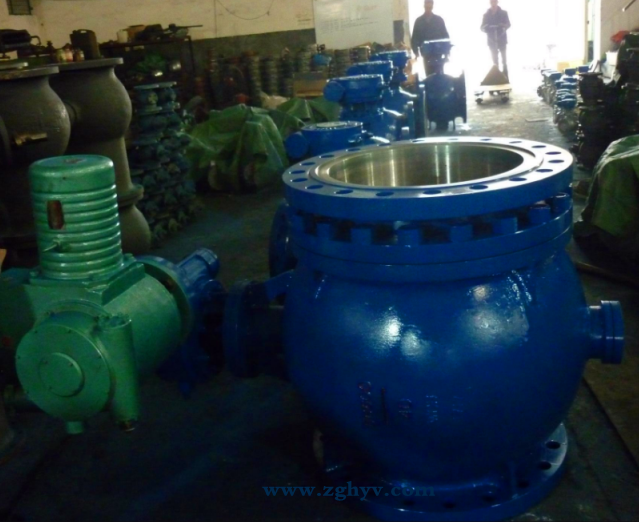 Q347F偏心半球閥