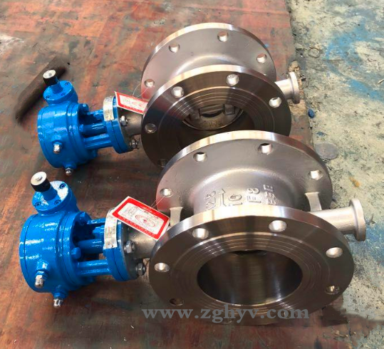 GD341X蝸輪傳動法蘭式管網蝶閥