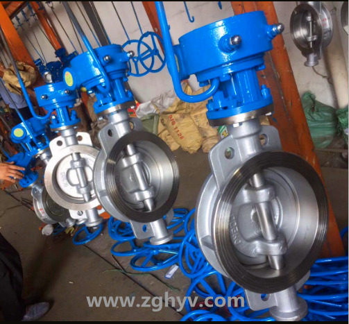 DS373H對夾式雙向壓硬密封蝶閥